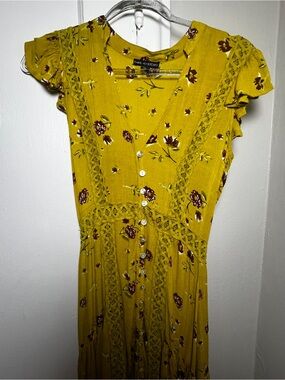 Boho High-Low Floral Maxi Dress